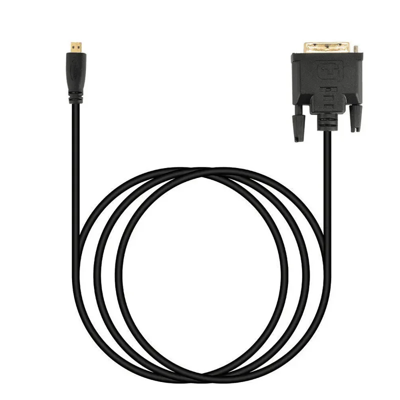 마이크로 HDTV HDMI 마이크로HDMI HD-DVI DVI-D 24+1핀 어댑터 케이블 3D 1080p 1M/1.8M LCD DVD HDTV XBOX PS3 모니터 TV용