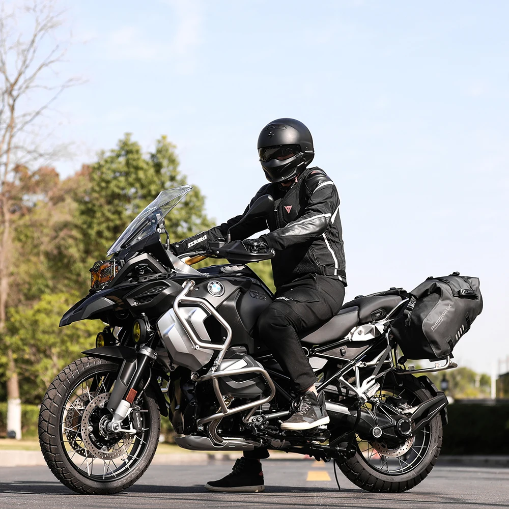 Rhinowalk-オートバイ用サドルバッグ,防水,100% 18l/28l/48l