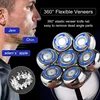Electric Shaver 7D Floating Cutter Head Base Charging Portable Men Beard Trimmer Clipper Rechargeable Bald Head Electric Razor 3