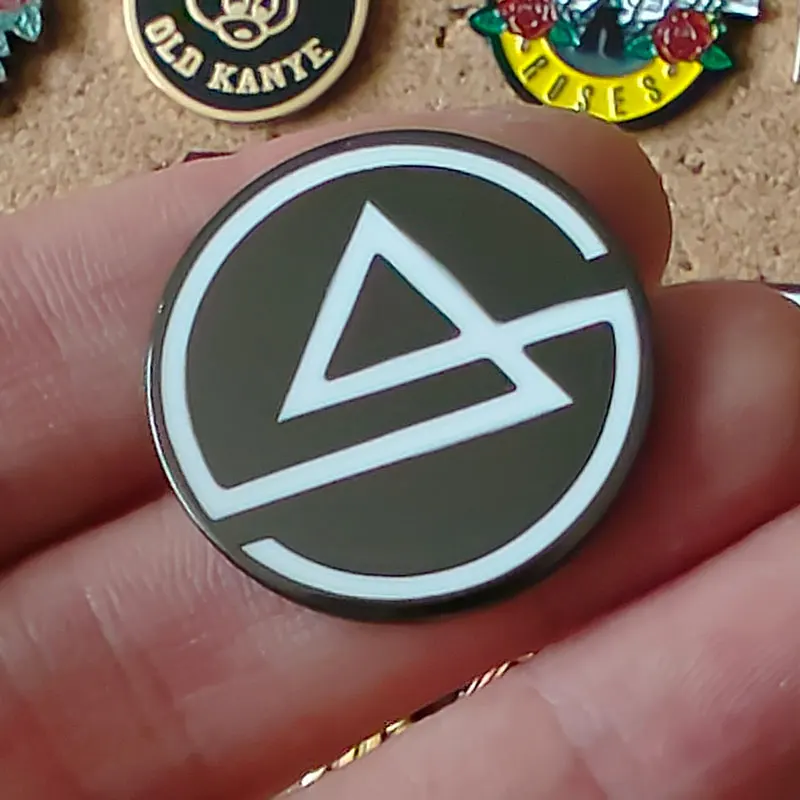 Punk Rock Enamel Pin: Vintage Music Logo Brooch for Women - Trendy Backpack or Hat Accessory Gift