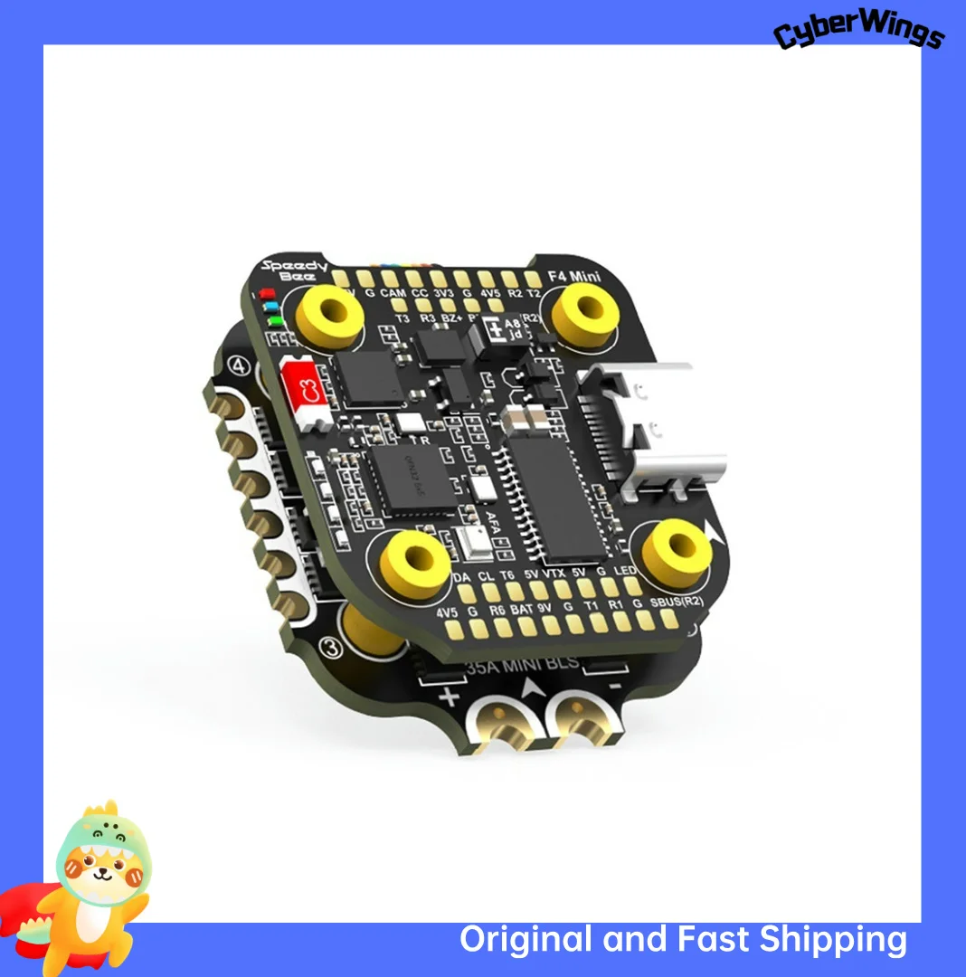 Micro Moteur ESC FC Mini Stack pour Drone FPV 1-2S 5A