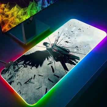 Tapis RGB Naruto – LED Gaming XXL avec Jiraiya, Sasuke & Uchiha Clan 14
