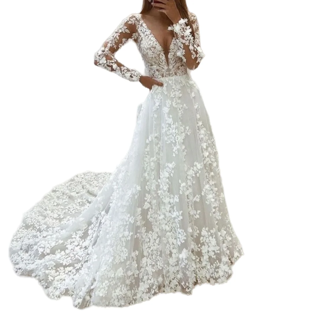 Рисунок 6 - Женское кружевное свадебное платье