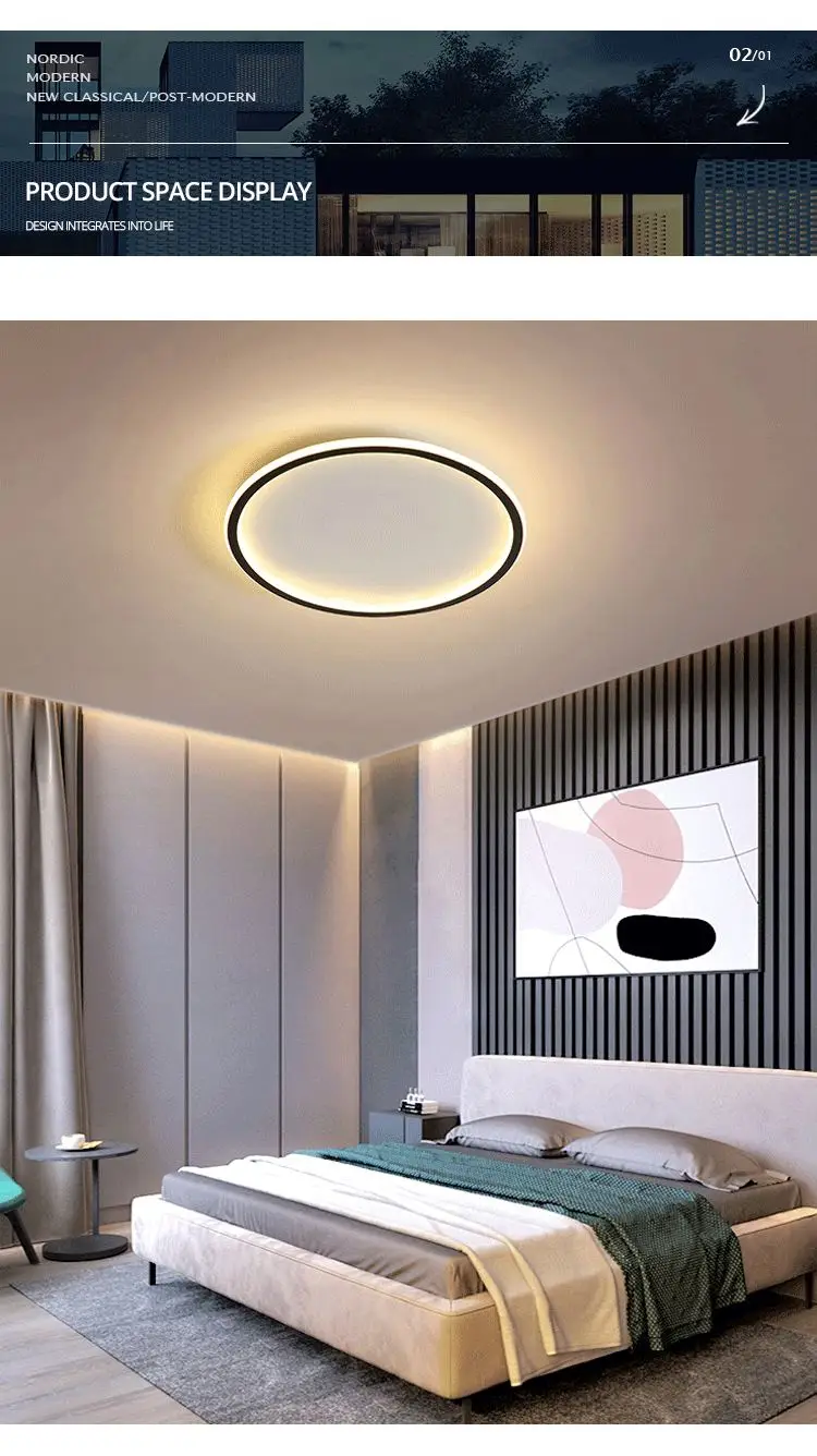 LED modern ceiling light Safce430df2404682a1212dd5602e53f9d