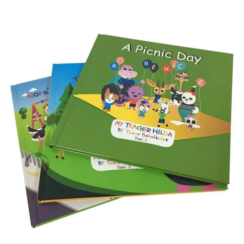 

Custom Eco-friendly cheap custom wholesale hardcover cover children book printing services