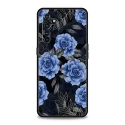 Floral Design Soft Phone Case for Realme GT5 (A1)