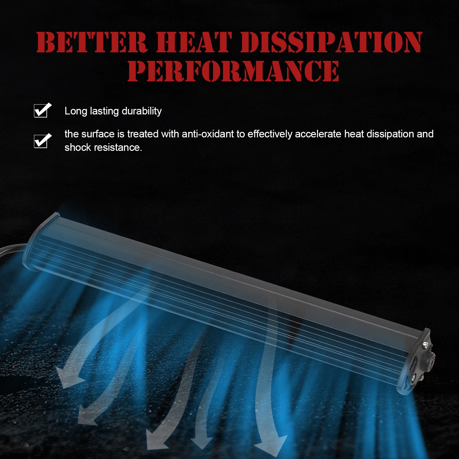 Car 6/15/20inch LED Lighthouse Led Work Light Bar Flood/spot Mixed Beam Off Road