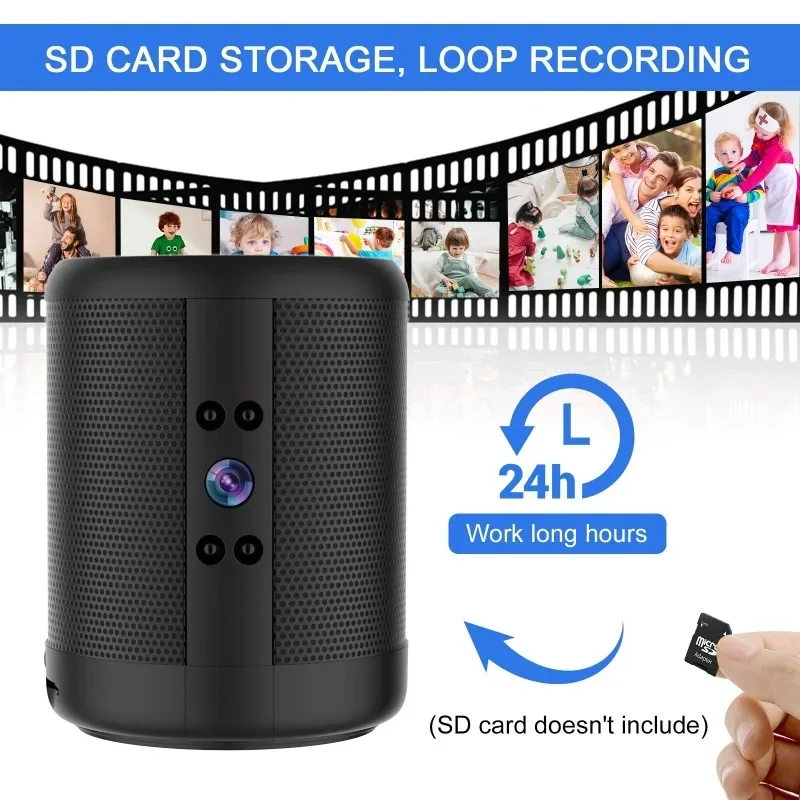 Mini Wifi Camera 1080P Wireless Camcorder Home Security Protection Motion Detection IP Small Cam Invisible Light Night Vision 2