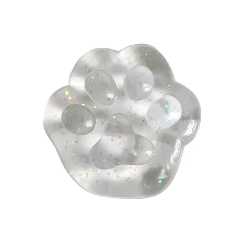Cute Paw Soft Jelly Feel Decompressing Stress Relief Slow Rebound Squishy Toys Xmas Gifts For Adults Cat Claw_voghion.com
