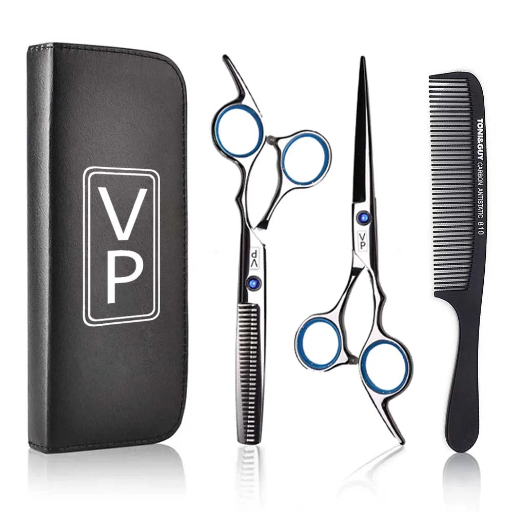 6 inch Hair Scissors Cutting Thinning Styling Tool Stainless Steel Salon Hairdressing Shears Professional Barber Scissors