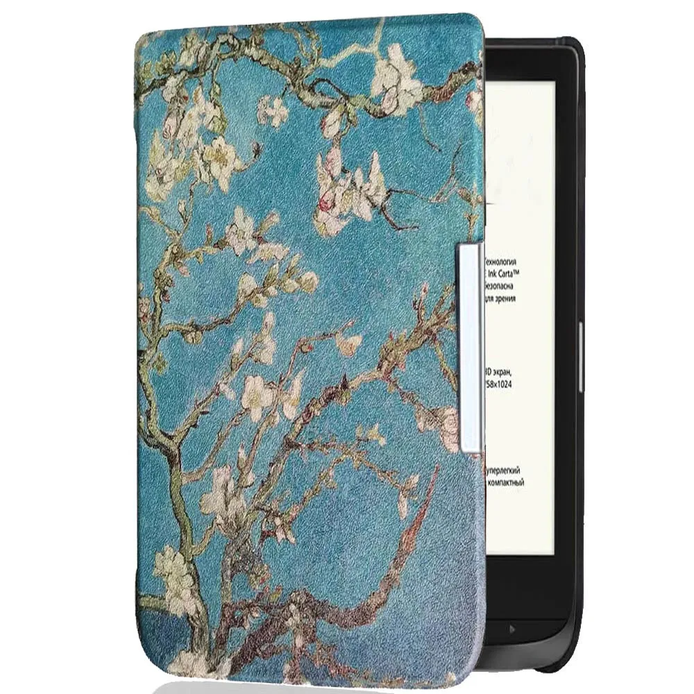 Estojo do Leitor de Bolso Color Plus Aqua Basic Touch Lux hd Limited Edition Cover Nova Venda para Escolher 616 606 617 627 628 632 633 - Imagem 5