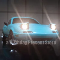 Hot 1:18 Adorable Mx-5 Miata Rx7 Rc Drift Car 2.4g Esp Gyro Flip-Up Light Full Scale Remote Control Toy Car Kid Adult Xmas Gift 2