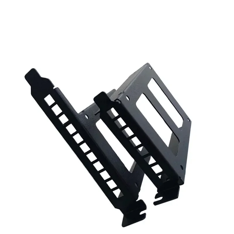 Hard Disk Mounting Bracket Computer Case PCI Graphics Card Hard Drive Bracket 2.5-inch Mechanical Solid State Drive Bracket Expansion Metal Shelf