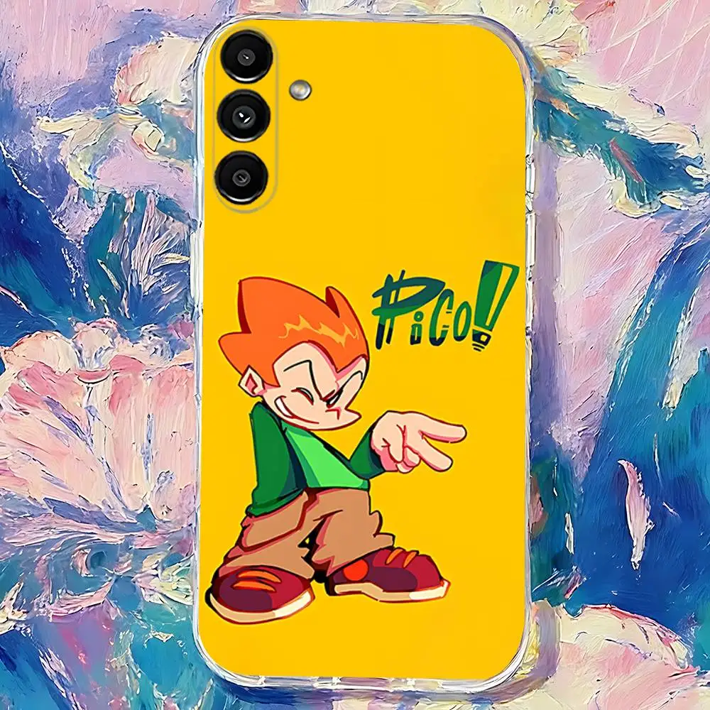 게임 F-Friday Night F-Funkin 전화 케이스 삼성 S30,S25,S24,S23,S21,S22,S20,S10,5G,FE,라이트,PIus,울트라 투명 커버