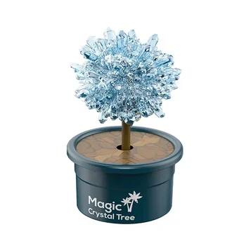 DIY Crystal Planting Tree Magic Handmade Science Experiment Set Funny Tecnologia Educational Science Toys Creative Children Gift 6