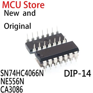 10PCS DIP14 SN74HC4066 DIP 74HC4066N 74HC4066 M74HC4066B1 HD74HC4066P MC74HC4066AN NE556 556N E 3086 SN74HC4066N NE556N CA3086