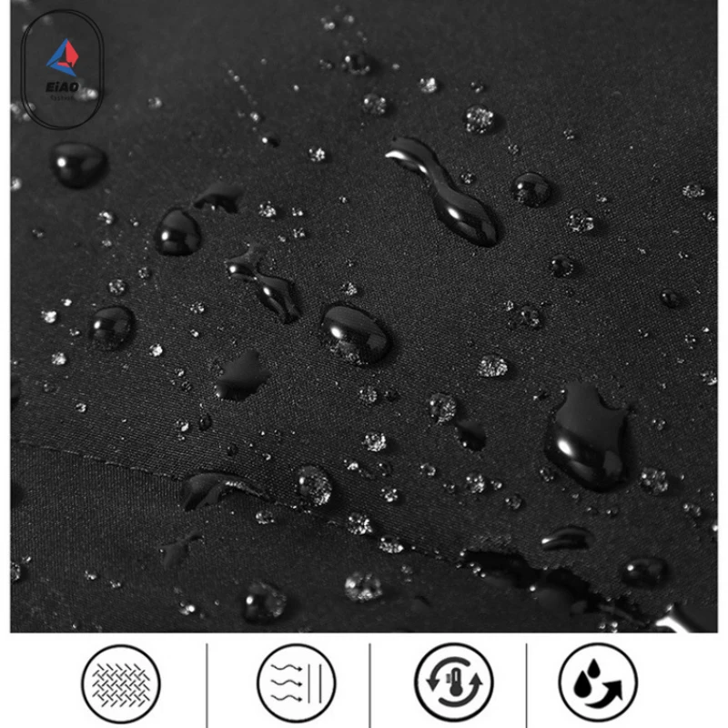 EIAO Light Luxury Down Jacket Men Couple 2026 Winter New Fashion Long Over-the-knee White Duck Down Coat Outdoor Hooded Parkas