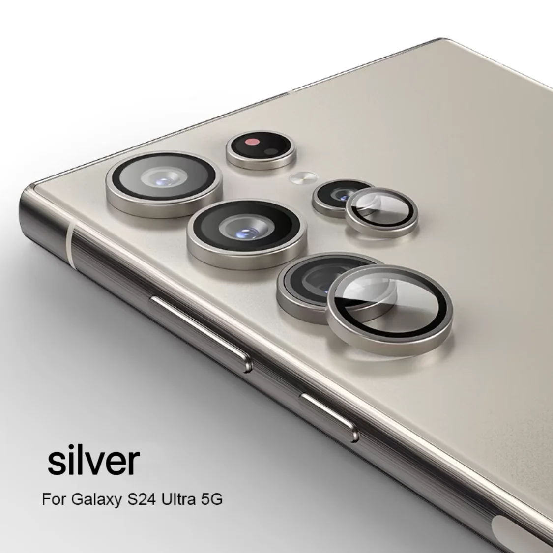 Premium Tempered Glass Camera Lens Protector with Metal Scratch Resistance
