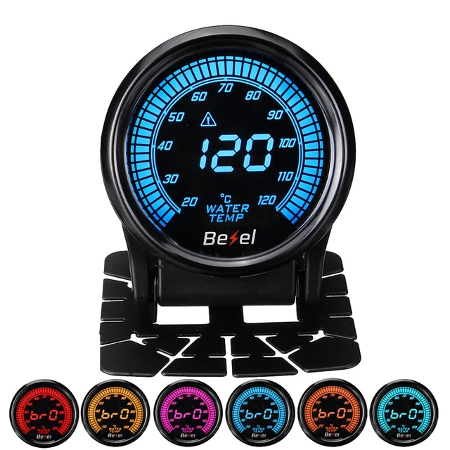 10 Color Digital Water Temperature Gauge