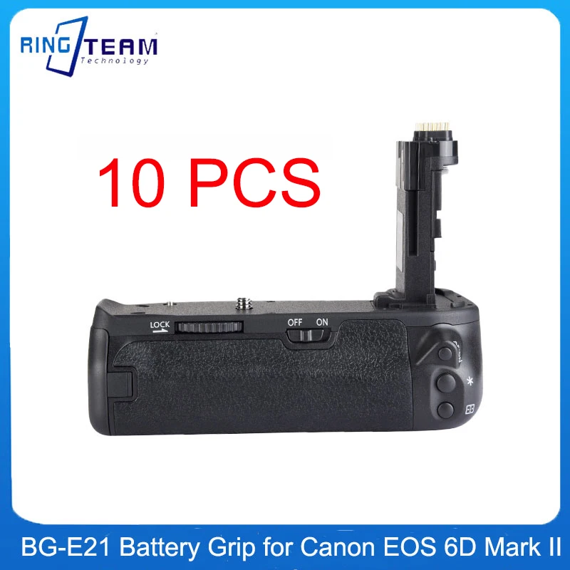 

10PCS BG-6DII Vertical Battery Grip BG-E21 for Canon 6D Mark II 6DII 6D2 Digital SLR Camera