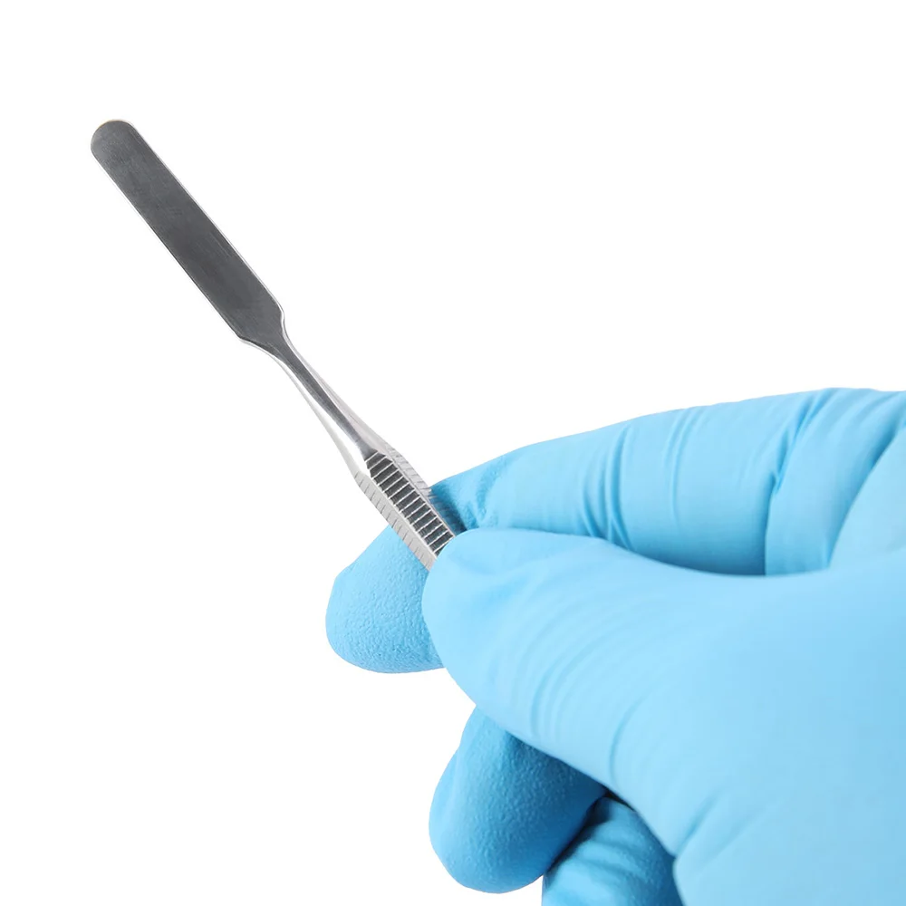 AZDENT 10 Teile/paket Dental Mischen Spatel Werkzeug Spatel Zahnmedizin Mischen Stick Farbe Werkzeuge Edelstahl – Detail 9