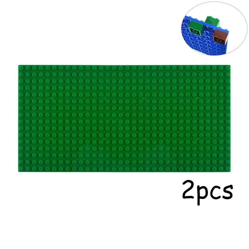 Double-Sided Base Plate Set for Building Blocks - Classic Small Bricks Toy Construction Mat