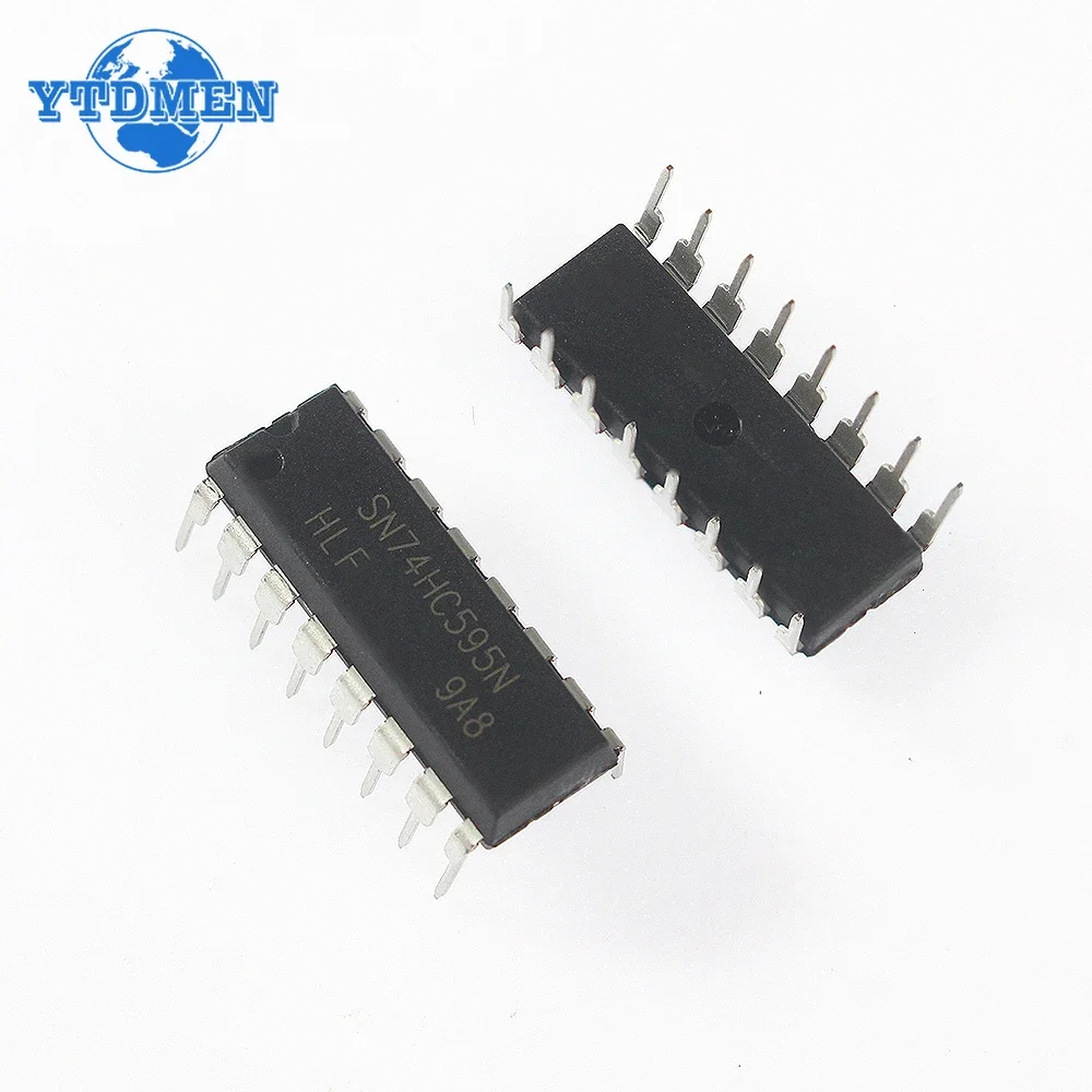 80PCS 8Types SN74HC00N 74HC04 74HC08 74HC14 74HC138 74HC164 74HC165 74HC595 Integrated Circuit DIP Logic IC Combination Chip Kit