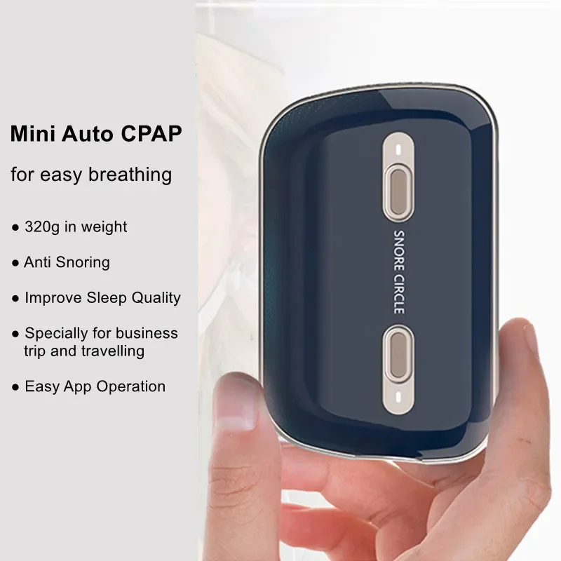 Bluetooth CPAP Prevent Apnea Fully Automatic Portable Home Medical Sleep Snoring Inhibitor Anti Snoring Mini Pocket Respirator 3