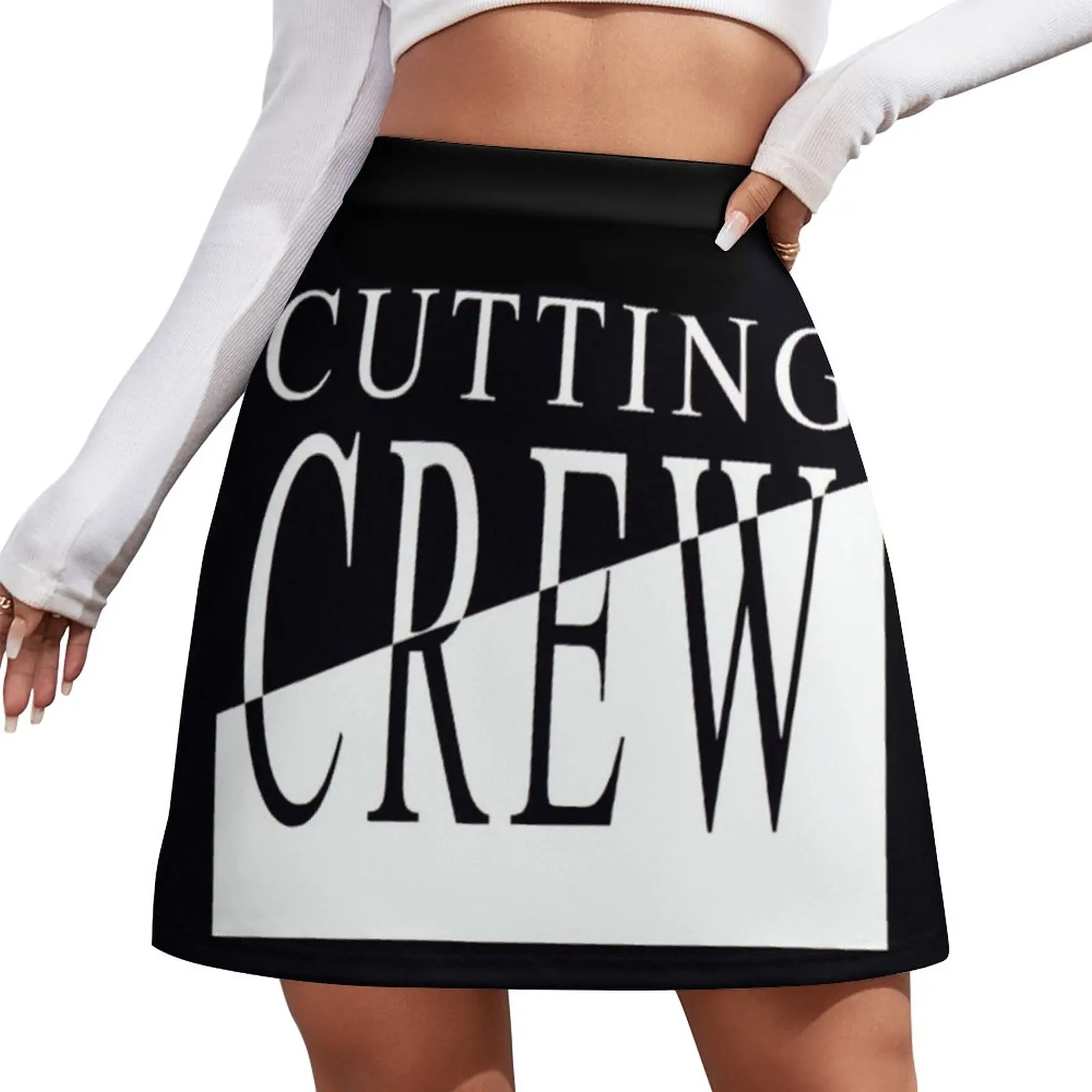 cutting crew band poster Mini Skirt summer dress women 2023 fairy core Clothing female Womens dresses