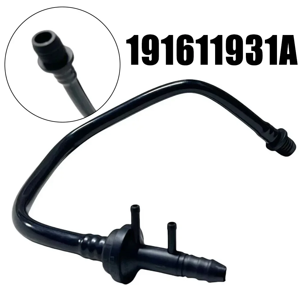 1pcs Black Abs Number 191611931A LHD Brake Vacuum Hose For Golf For Jetta Passat 1990-1997 Replacement Car Accessories