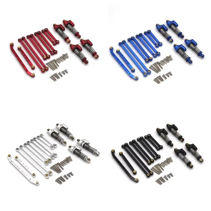 FMS 1/18 TOYOTA FJ Cruiser, Land Cruiser 80, Patriot, Metal Shock Absorber  Steering Rod Set