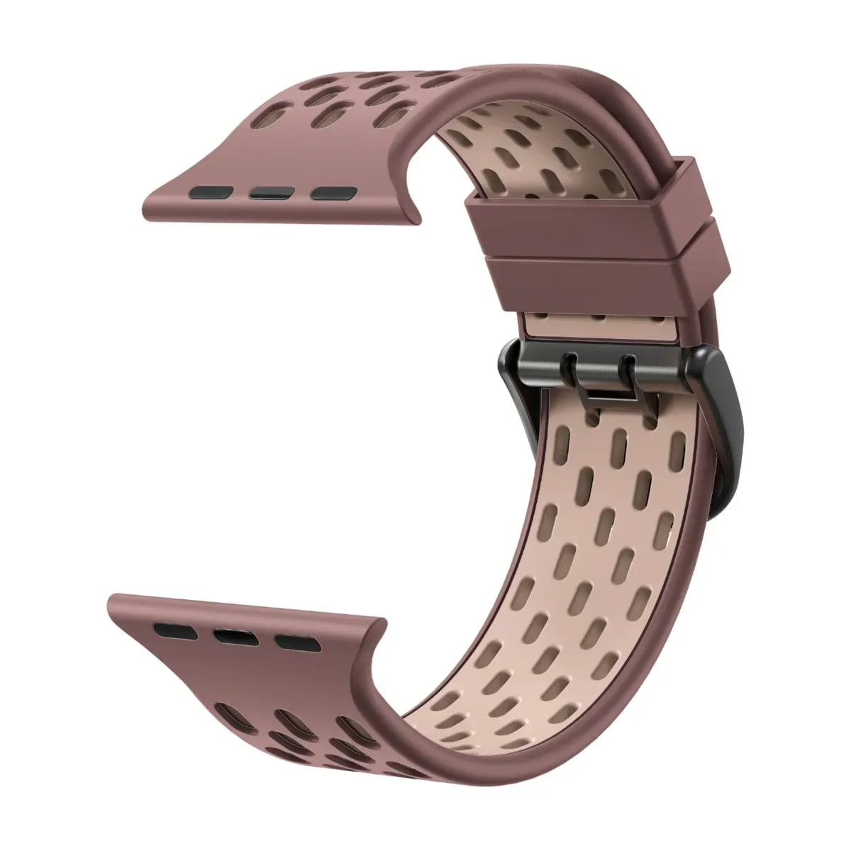 Watch Band For iWatch 42/44/45/49mm 38/40/41mm Silicone Watch Strap For Watch Series Ultra2 Se 9/8/7/6/5/4/3/2/1_voghion.com