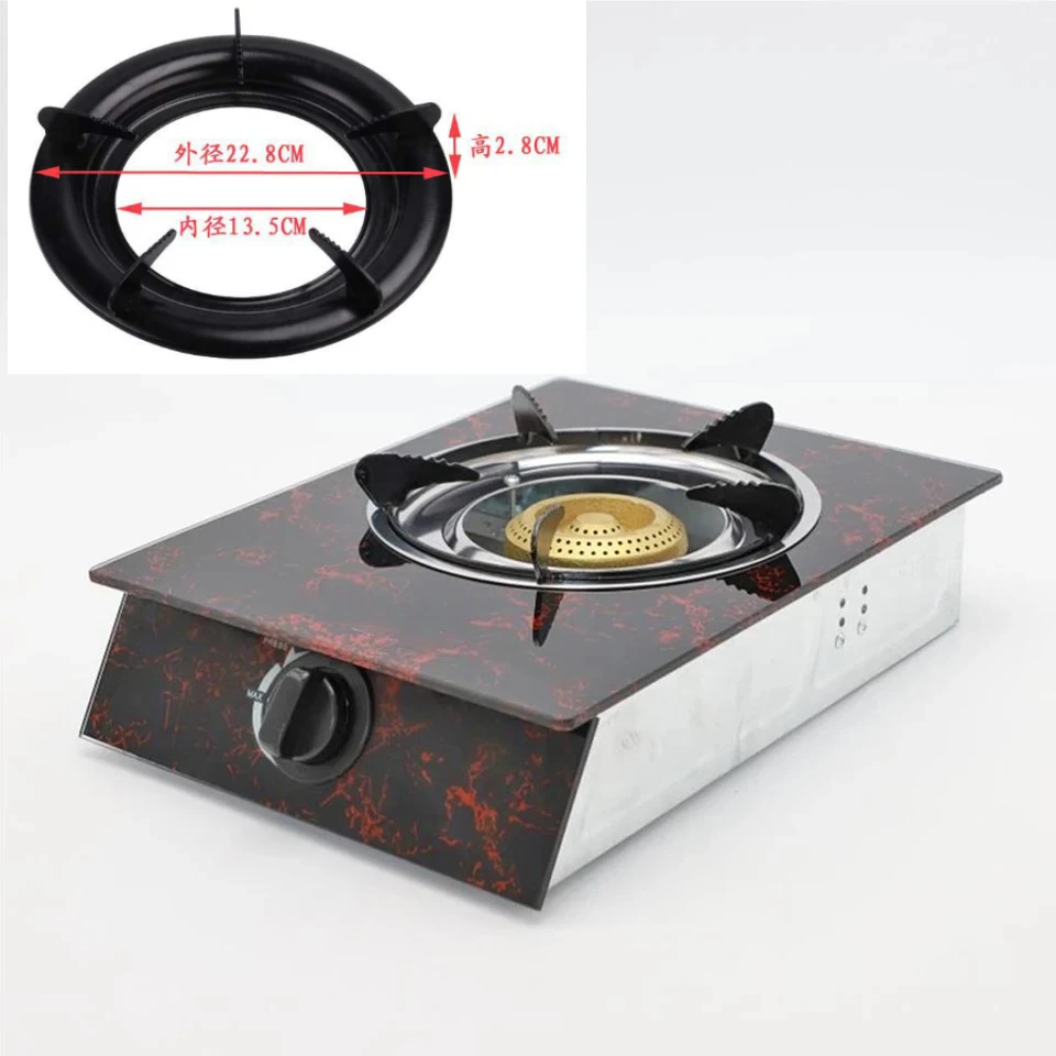 Gas Stove Holder Energy-Saving Cover Gas Stove Bracket Kitchen Appliance Accessories Universal Ring Safe Portable