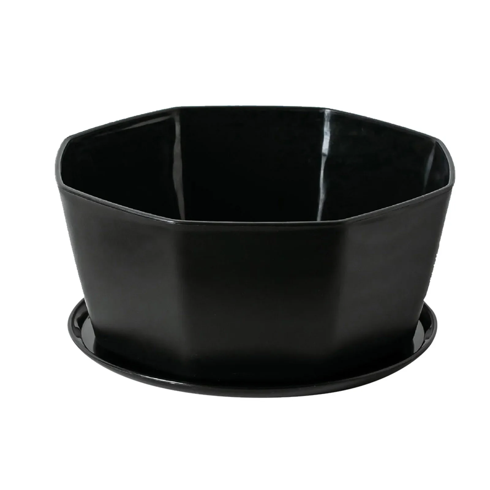 Set of Decorative Indoor/Outdoor Plant Pots with Drainage Saucers