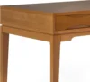 SIMPLIHOME Harper solid wood medieval modern 60 inch wide home office desk, desk, workstation, study desk furniture, 2 drawers 6
