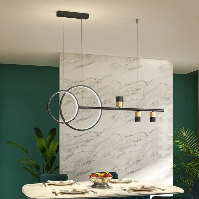 

Подвесной светильник в скандинавском стиле, светодиодный декоративный осветительный прибор для столовой, гостиной, офиса, кухни
