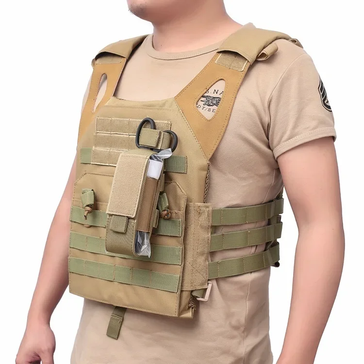 Borsa Tattica HTMCK per Pronto Soccorso, Porta Caricatore Singolo per Pistola, Fondina per Forbici e Coltello Medico per Caccia e Attività all'Aperto - immagine 6