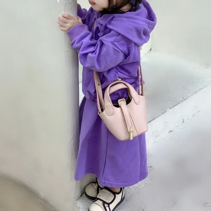 2024 Fashion Mini Children Crossbody Bag Bucket Newest Handbag Girls Cheap High Quality Outing Messenger Bags - 6