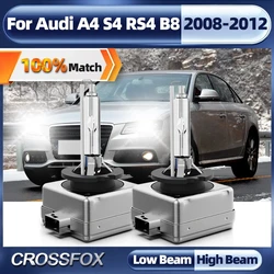 Super Bright Xenon Lamp D3S HID Car Headlight Bulb Xenon Light 6000K White For Audi A4 S4 RS4 B8 2008 2009 2010 2011 2012