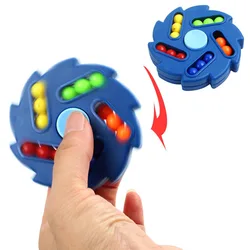 Fidget Spinner Fidget Toys Rotating Magic Bean Cube Anxiety Decompression Fingertip Finger Gyro Children's Ball Disk Toy