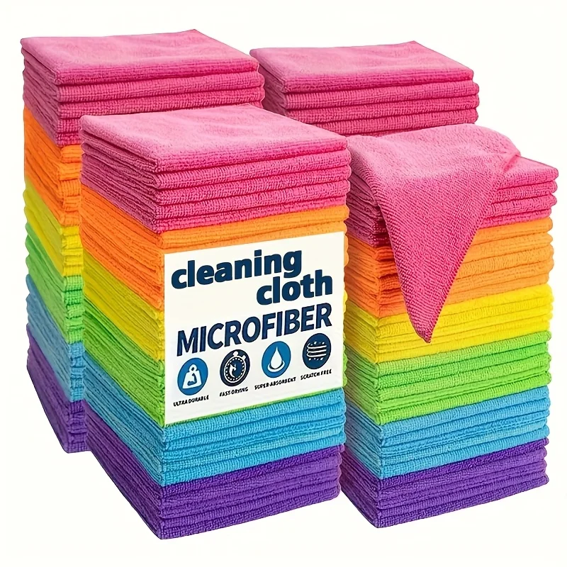 Microfiber Super Absorbent Quick-Drying Reusable Cleaning Towels - Multi-Purpose