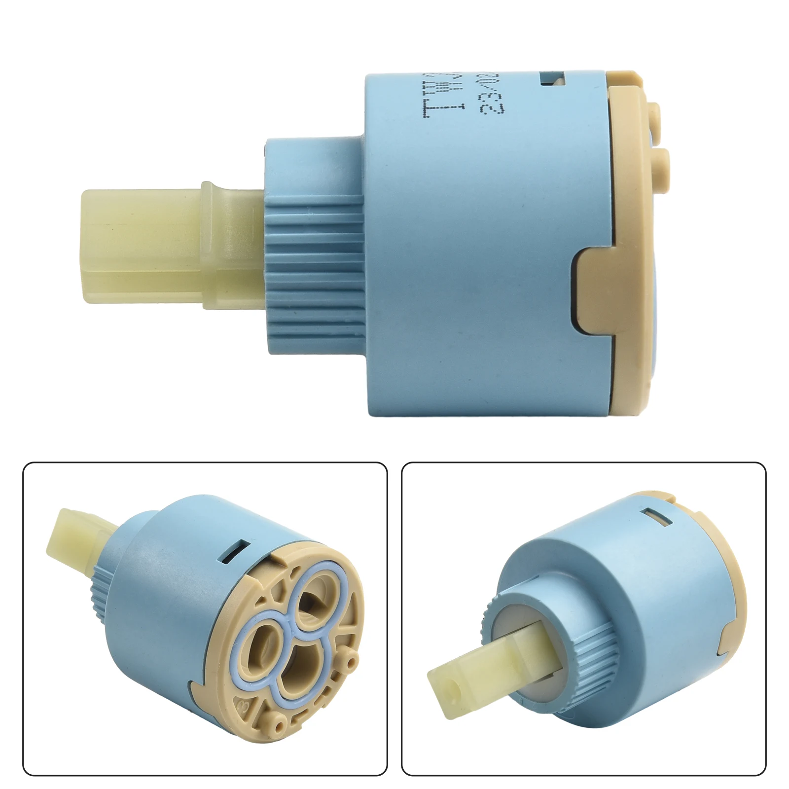 

Brand New Easy To Install Practical Useful Ceramic Cartridge Replacement Accesssory Faucet Basin Tap Cartridge
