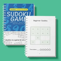 Sudoku Challenge: Engaging Puzzles for Kids' Brain Training and Logic Skills Development