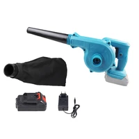 A63X-Cordless Portable Electric Air Blower Rechargeable Lithium Battery For Dust Removal Snow Blower Leaf Blower US Plug 1
