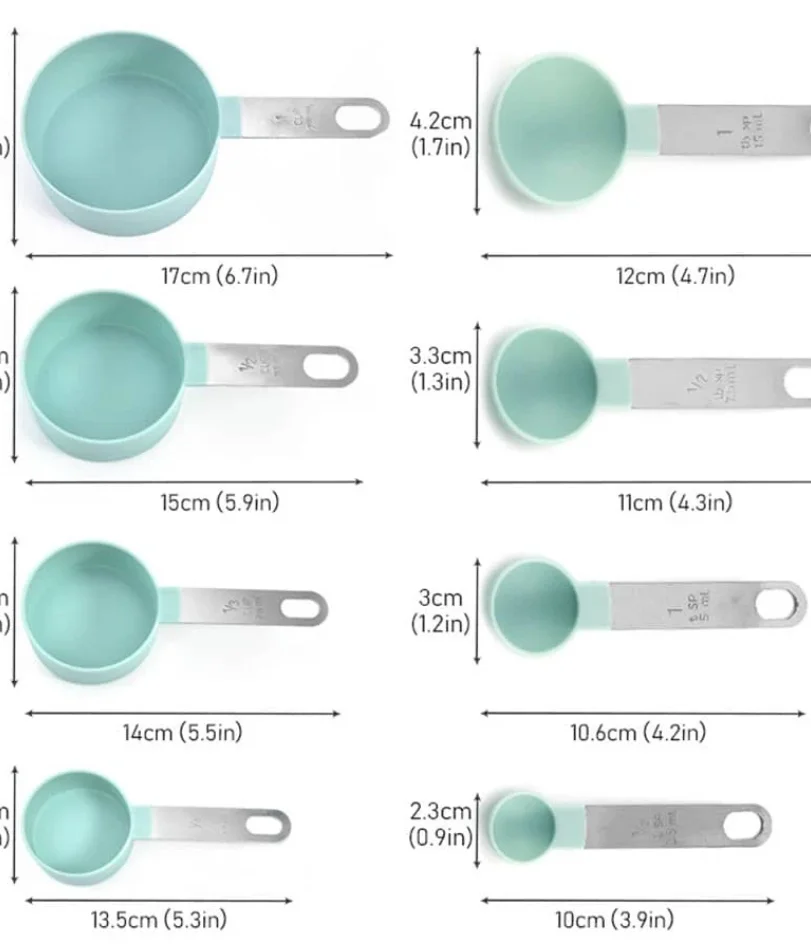 Measuring Cup Spoon Set 6