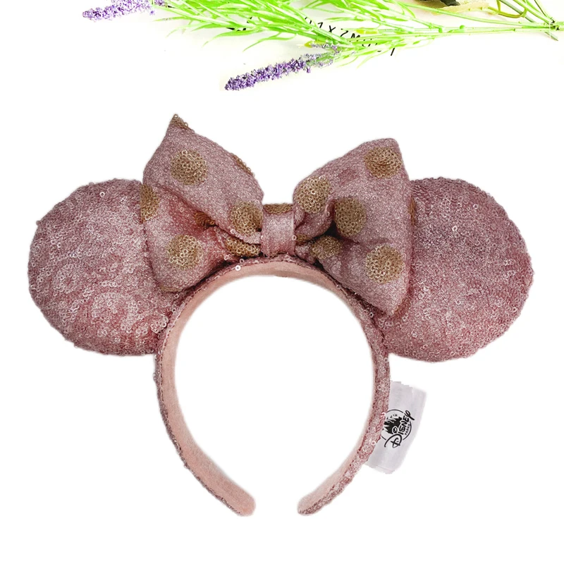 2022 Disney Mickey Ears Headband Firework Headband with Castle Peter Pan Cosplay Hairband Disneyland Letter Headband Gift baby accessories girl Baby Accessories