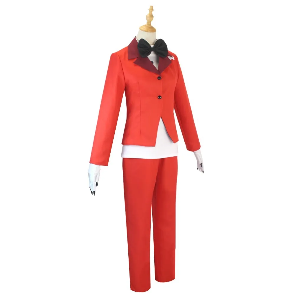 Anime Hazbin Angel Dust Cosplay Hotel Kostüm Wig Perücke Uniform Cosplay Charlie Sexy Kleid Suit Stripes Unisex Cosplay 18 Anime Hazbin Angel Dust Cosplay Hotel Kostüm Wig Perücke Uniform Cosplay Charlie Sexy Kleid Suit Stripes Unisex Cosplay 18