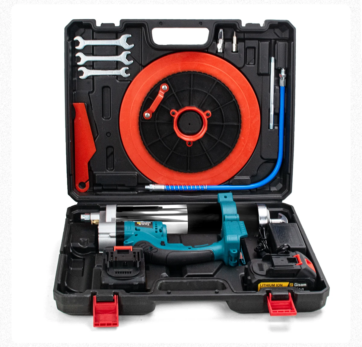 10000PSL 69Mpa Brushless Electric Grease Gun High Pressure Car Lubricating Oil C