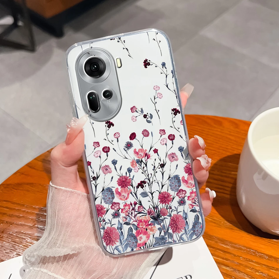 Clear Protective Silicone Anti-Drop Phone Case