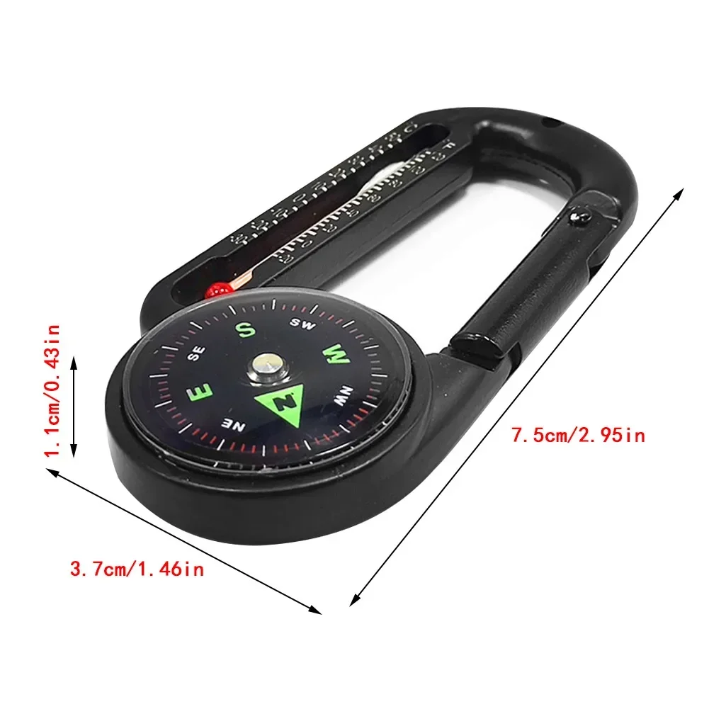 2-in-1 Compass & Thermometer 6